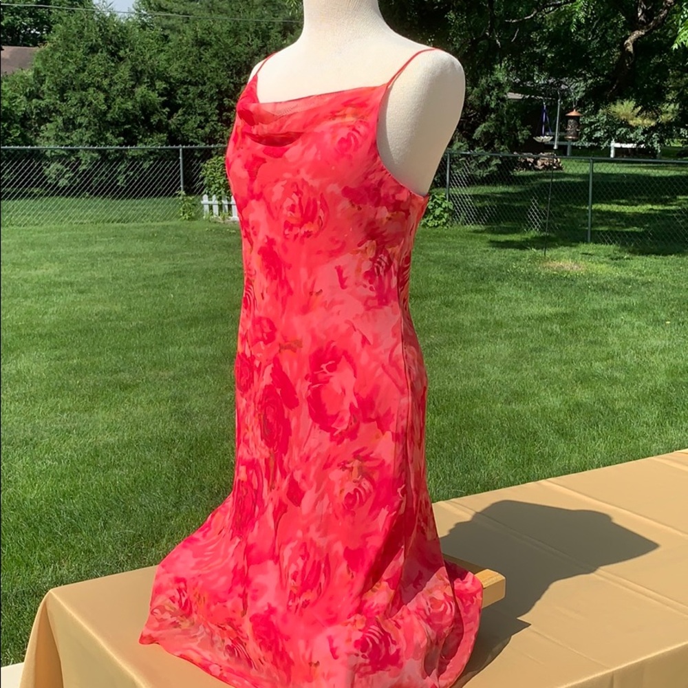Johnie M watercolor flowy dress